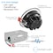 Luxrite 4 Inch Gimbal LED Recessed Downlight 5CCT 2700K-5000K 11W 75W Equivalent 1000LM Dimmable Black LR23226-1PK - alternate 7
